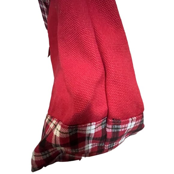 Disney Parks Walt Disney World Christmas Mickey Mouse Merry & Bright Red Tote - Picture 12 of 16